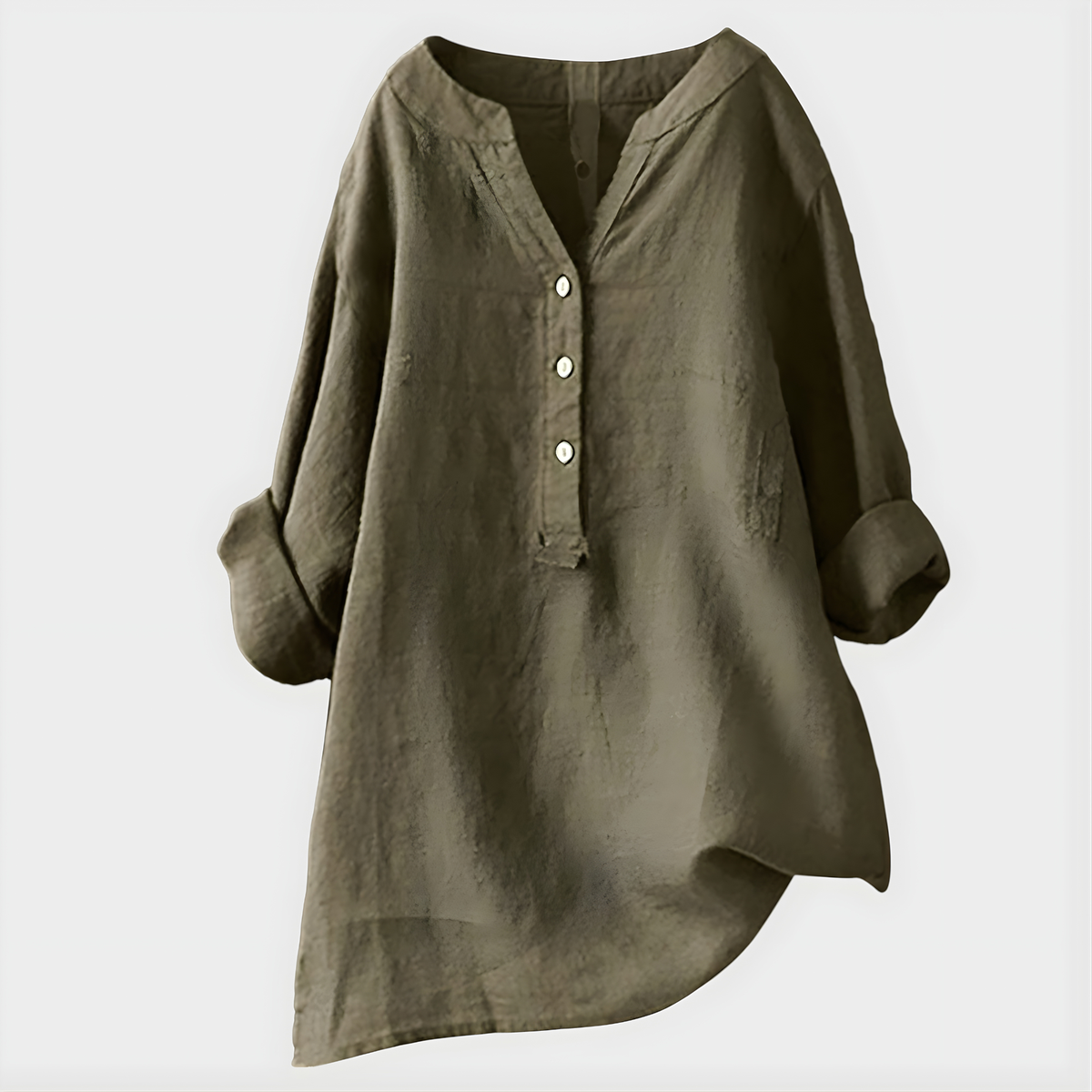 Diane | Elegant V Neck Blouse