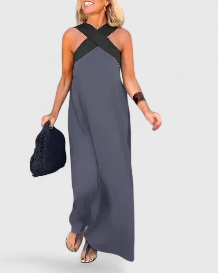 Evangeline™ | Elegant Crossback Dress